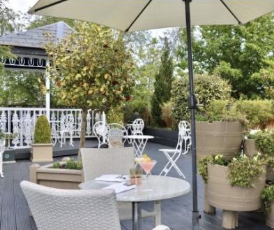 Ashdown Park Hotel - Terrace, outdoor seating